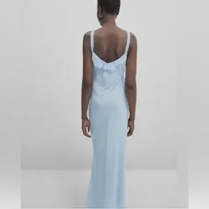 Massimo Dutti | Dresses | Nwt Massimo Dutti Long Blue
